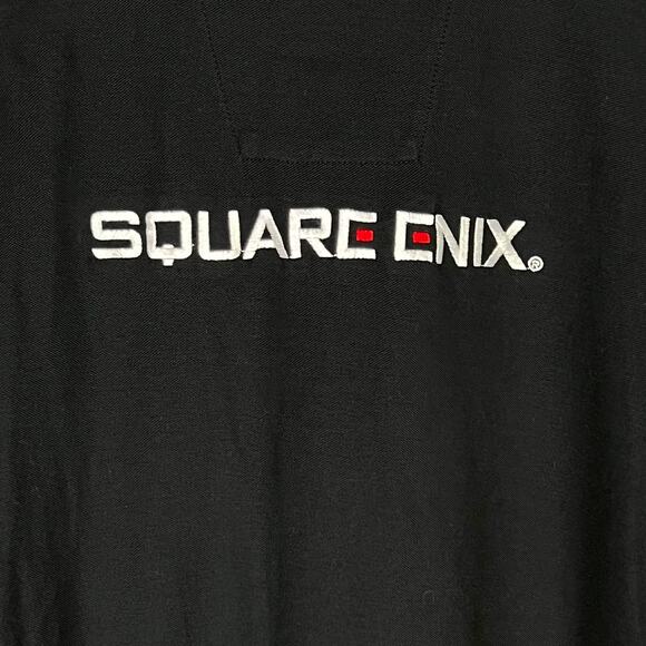 Men's Square Enix Employee/Promo Black & White Logo Gamer Polo - XL - Picture 3 of 9